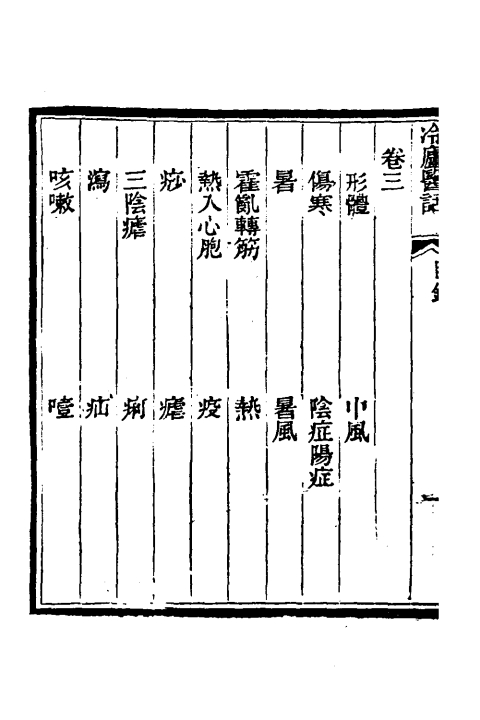 冷庐医话（清）陸以湉撰+一_0004.jpg